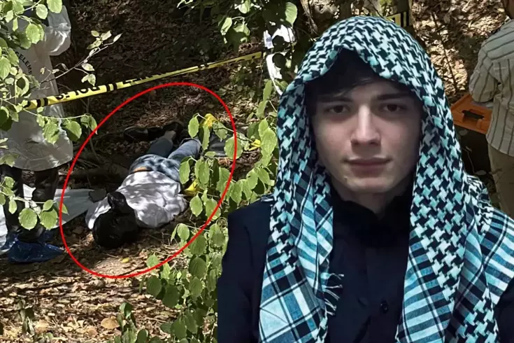 Sarıyer'deki ormanlık alanda siyah çöp poşetiyle üzeri örtülmüş halde bulunan