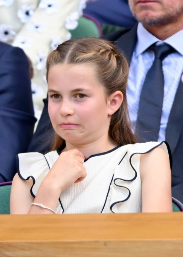 Prenses Charlotte Wimbledon finalinde sempatik hareketleri ile herkesi büyüledi