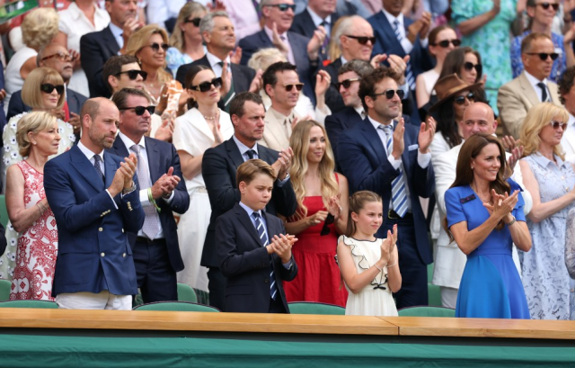 Prenses Charlotte Wimbledon finalinde sempatik hareketleri ile herkesi büyüledi