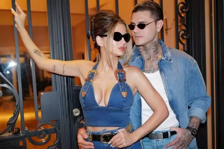 Mauro Icardi, sevgilisi China Suarez ile birlikte İbiza'ya tatile gitmeden