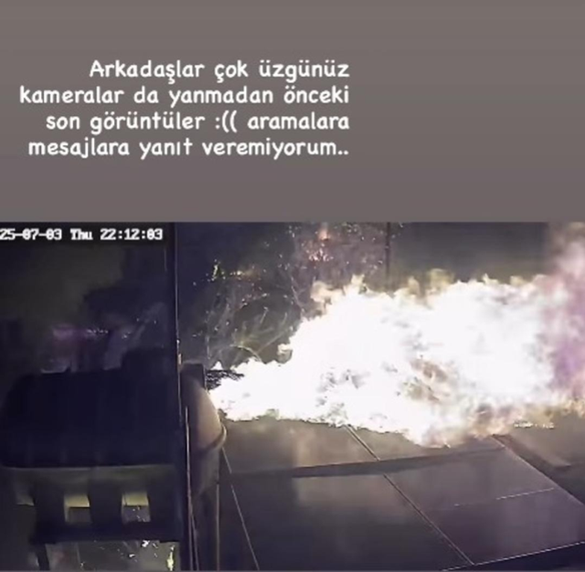 Rüzgar gangını büyüttü! Ünlü ismin şşletmesi kül Oldu