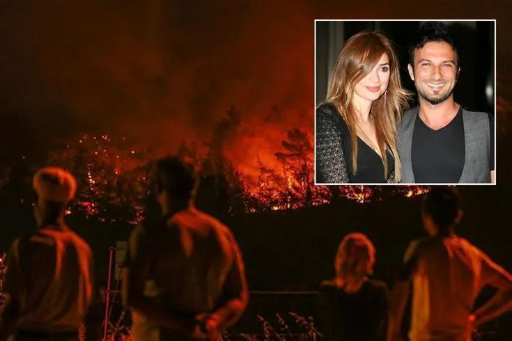 İzmir'in popüler tatil bölgeleri Çeşme ve Ödemiş, rüzgarın etkisiyle büyüyen