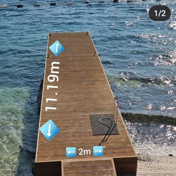 Şahan Gökbakar'ın kaçak iskelesi yıkıldı