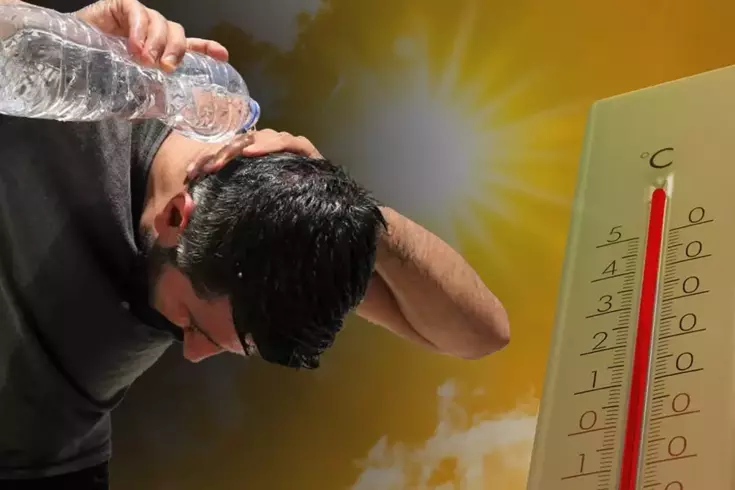 Şırnak'ın Silopi ilçesinde termometreler 50 dereceyi göstererek tüm zamanların en