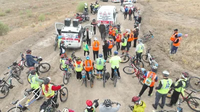 Sorgun Belediye Başkanı M. Erkut Ekinci’nin öncülüğünde düzenlenen Bisiklet Festivali,