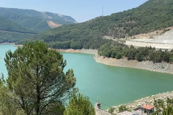Bursa'nın su ihtiyacını karşılayan Doğancı Barajı'nda su seviyesi yüzde 40,93,
