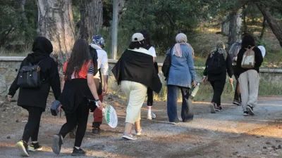 TEMA Vakfı Yozgat Gönüllüleri, orman yangınlarına dikkat çekmek için Yozgat