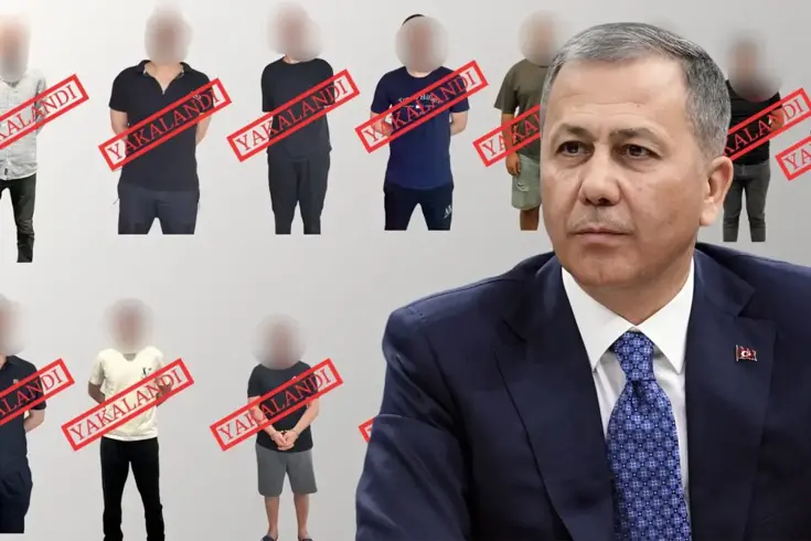 İçişleri Bakanı Ali Yerlikaya, aralarında 14 kırmızı bültenle aranan ve
