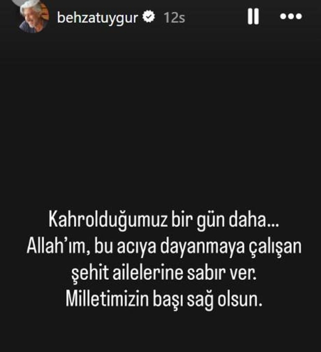 Şehit haberleri yürek dağladı! Ünlü isimlerden taziye mesajları yağdı