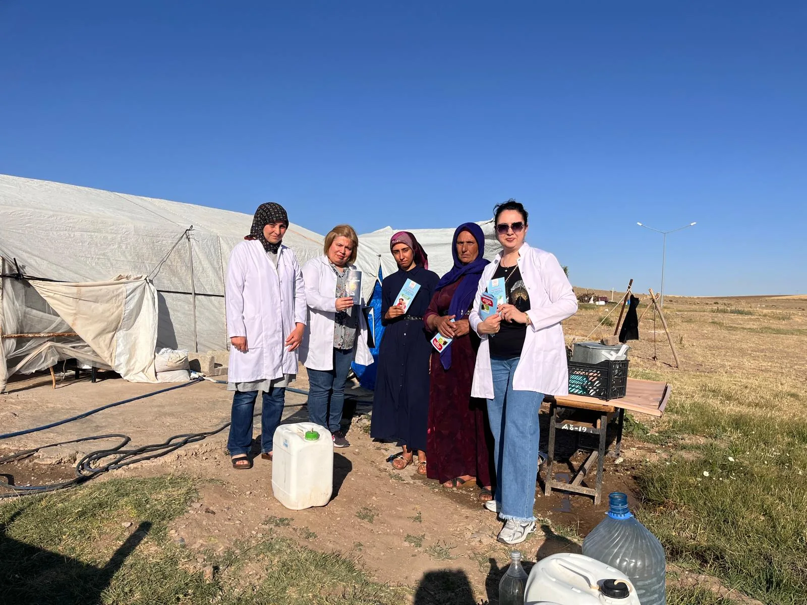 Yerköy İlçe Sağlık Müdürlüğü, mevsimlik tarım işçilerine yönelik sağlık, güvenlik