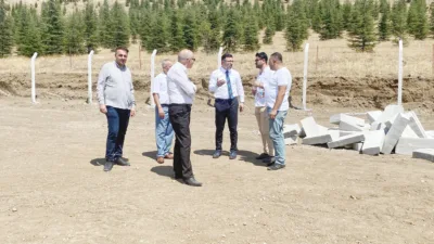 Yerköy Belediye Başkanı Fatih Arslan, 51 dönümlük araziye kurulan yeni