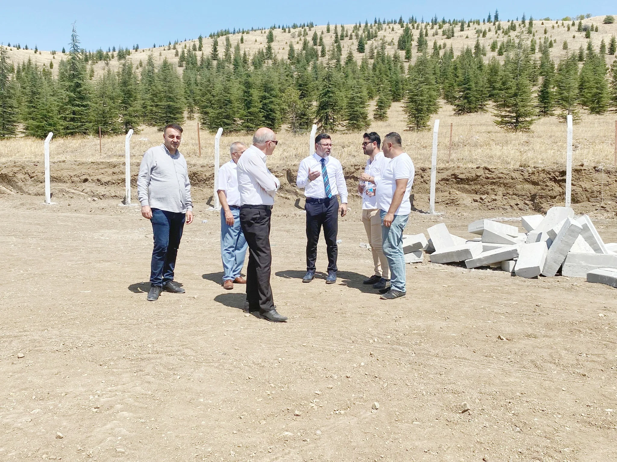 Yerköy Belediye Başkanı Fatih Arslan, 51 dönümlük araziye kurulan yeni