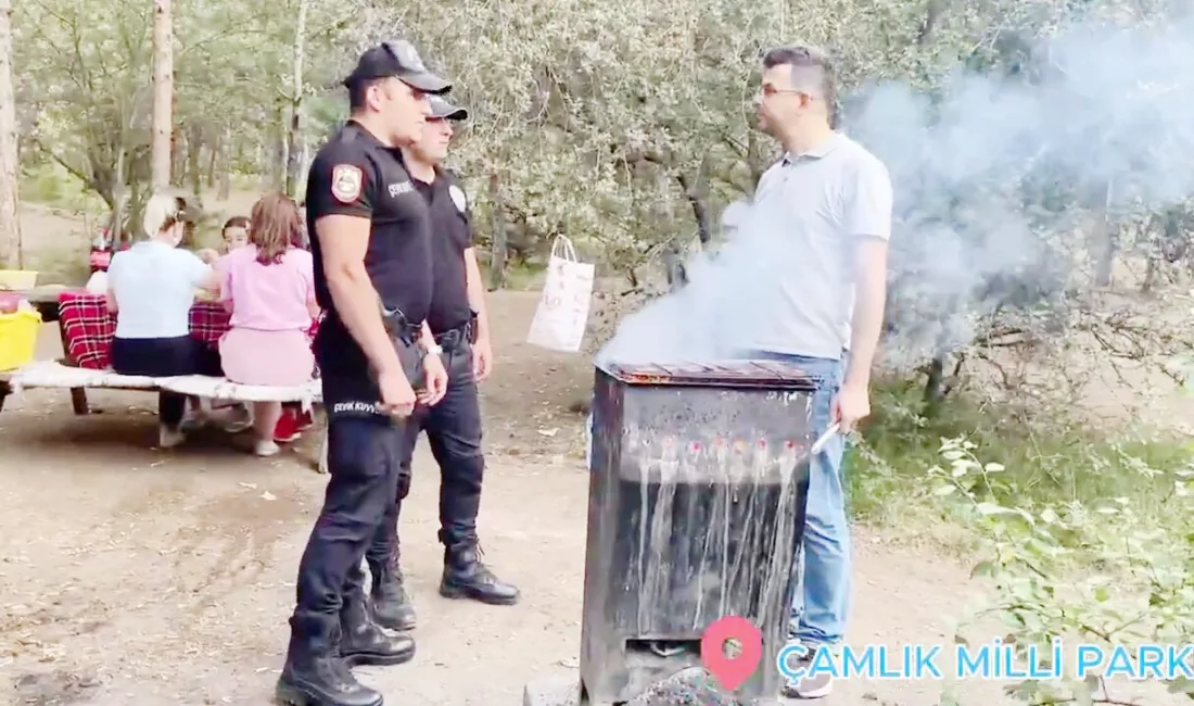 Yozgat İl Emniyet Müdürlüğü, yaz mevsimiyle birlikte Çamlık Milli Parkı’nda