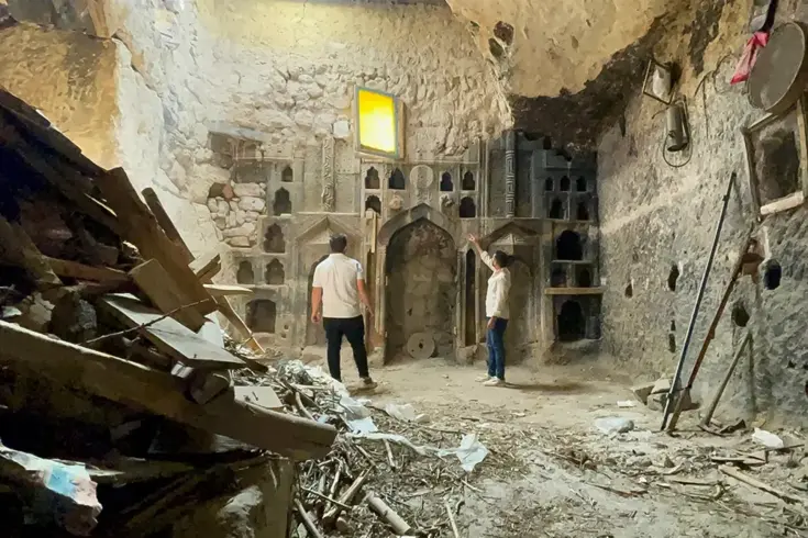 Bir vatandaşın odunluk olarak kullandığı yapı, aslında 6 asırlık bir