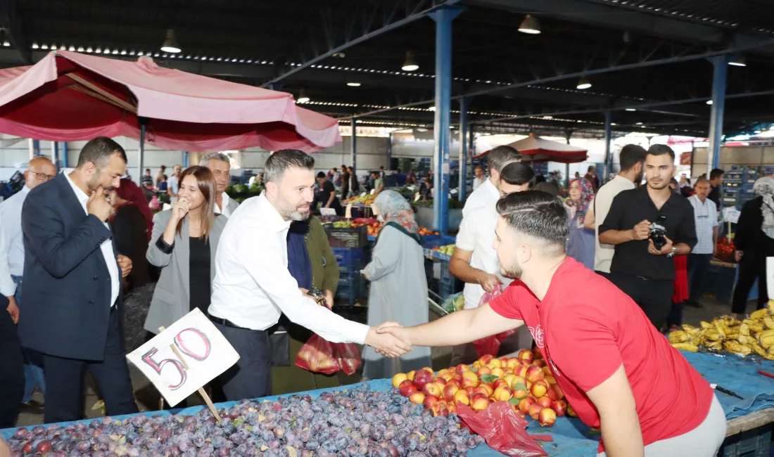 AK Parti Yozgat Milletvekili Süleyman Şahan, yoğun ilçe ziyaretleri kapsamında