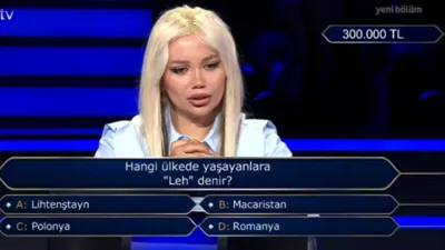 ATV ekranlarında yayınlanan bilgi yarışması Kim Milyoner Olmak İster’in 31