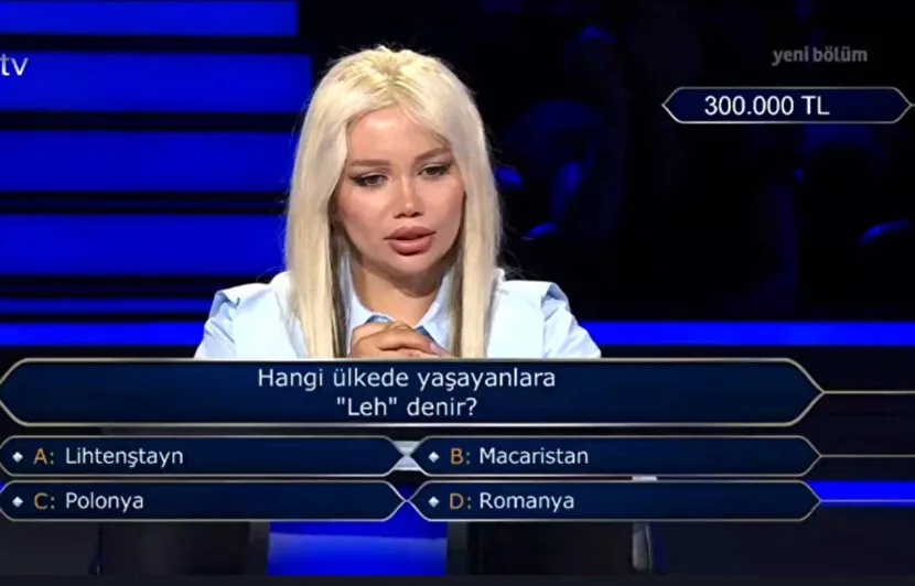 ATV ekranlarında yayınlanan bilgi yarışması Kim Milyoner Olmak İster’in 31