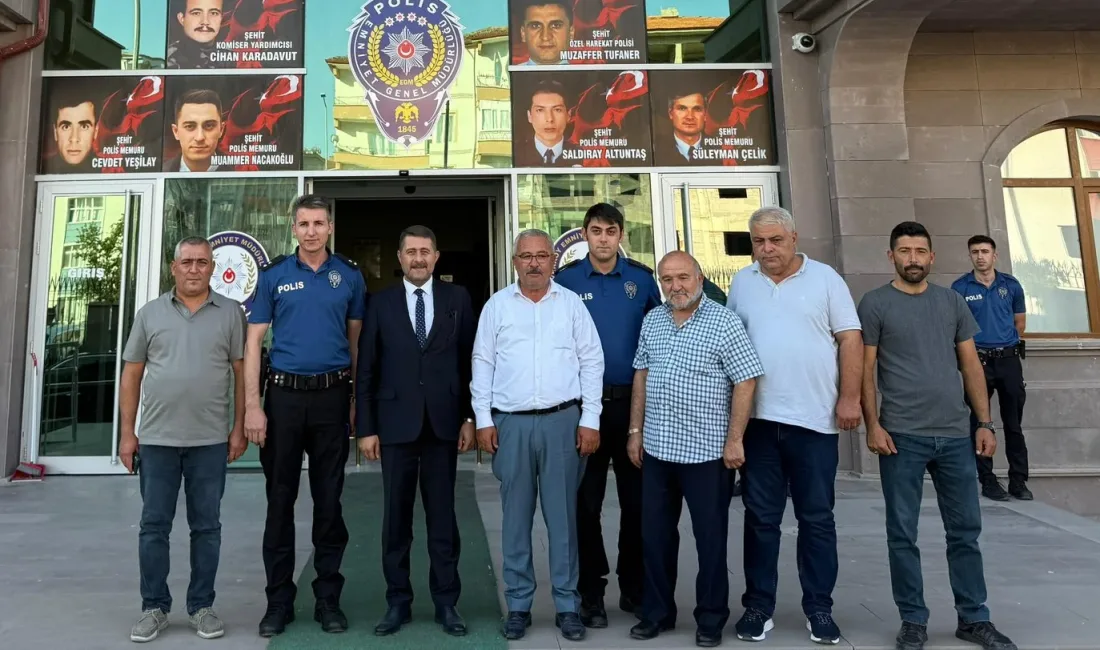 MHP Yozgat Milletvekili İbrahim Ethem Sedef, beraberindeki heyetle birlikte Yerköy