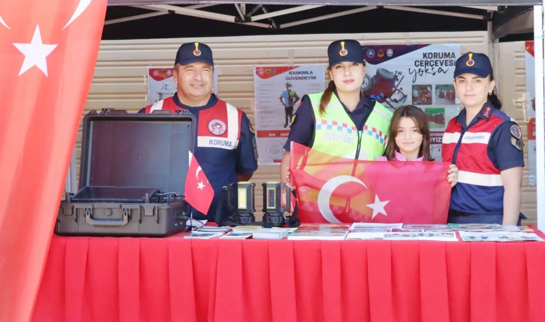 Yozgat Jandarma’dan Fuarda KADES Tanıtımı Yozgat İl Jandarma Komutanlığı, 15’inci Yozgat Tarım, Gıda ve Hayvancılık