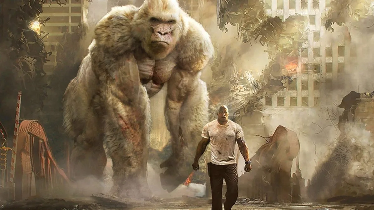 Brad Peyton yönetmenliğinde çekilen Rampage: Büyük Yıkım, başrolünde Dwayne Johnson’ın