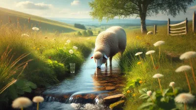 Rüyada koyuna su verdiğini görmek, hayır ve berekete, rızık ve