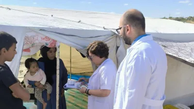 Çiçekdağı Toplum Sağlığı Merkezi personelleri, ilçeye bağlı Gölcük ve Köseli