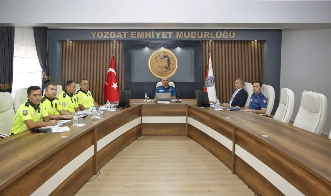 Yozgat İl Emniyet Müdürlüğü, trafik kazalarını azaltmak ve güvenliği
