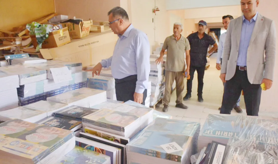 Yozgat’ta 2025-2026 eğitim-öğretim yılı için ücretsiz ders kitaplarının dağıtımı il