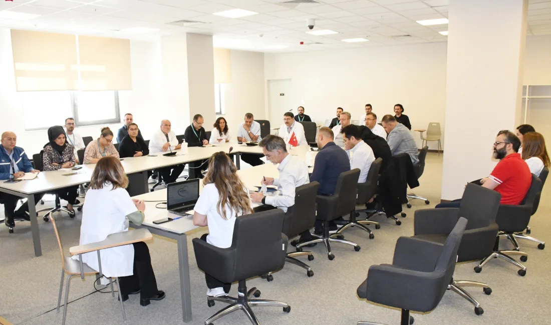 Yozgat Şehir Hastanesi’nde Başhekim Op. Dr. Murat Başer’in başkanlığında gerçekleştirilen