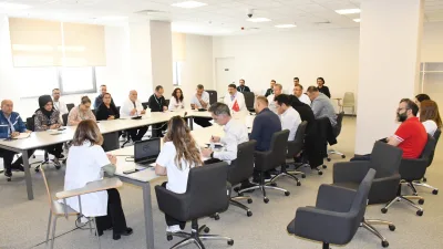 Yozgat Şehir Hastanesi’nde Başhekim Op. Dr. Murat Başer’in başkanlığında gerçekleştirilen