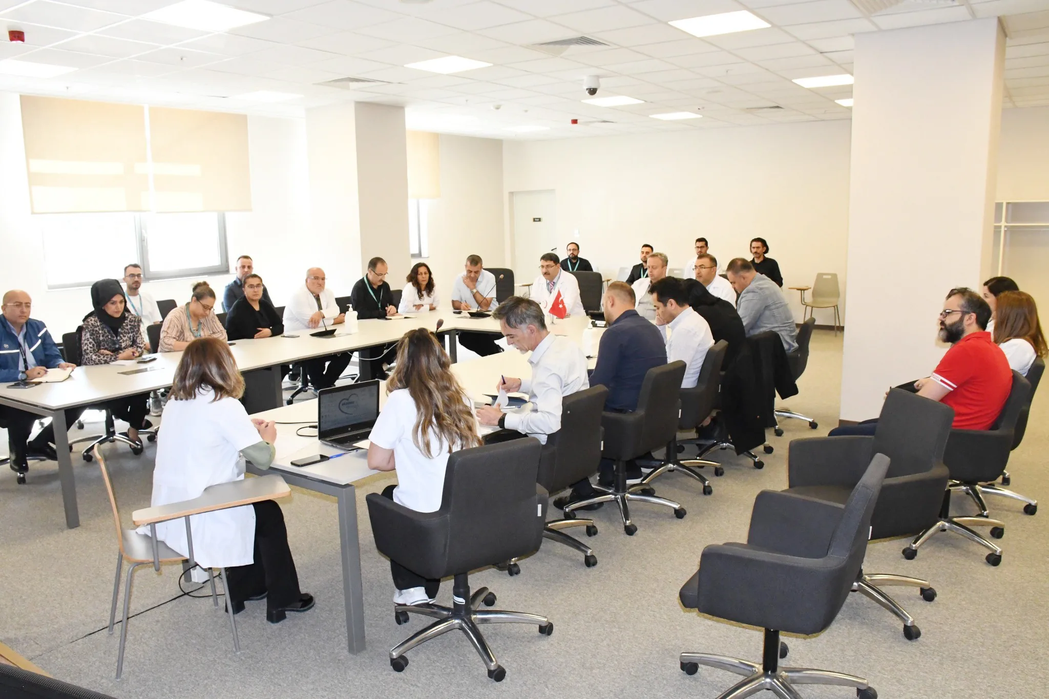 Yozgat Şehir Hastanesi’nde Başhekim Op. Dr. Murat Başer’in başkanlığında gerçekleştirilen