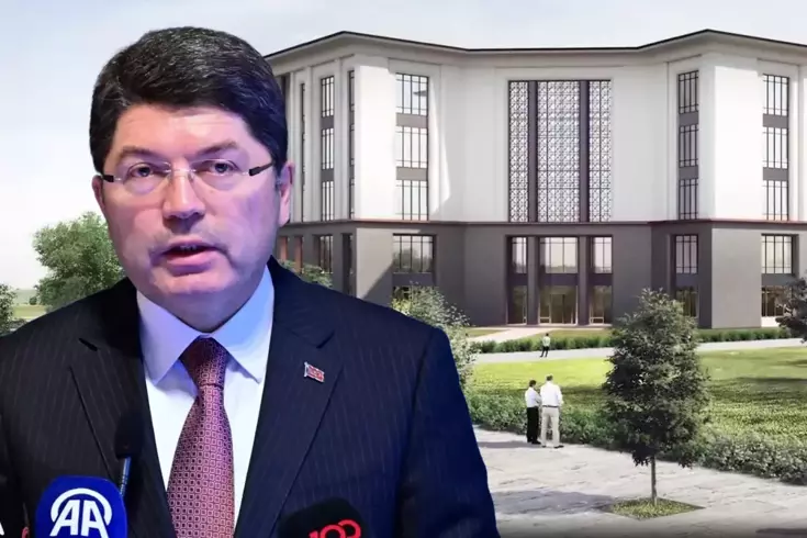 Yeni Ankara Adalet Sarayı, sürekli devam eden çalışmalar sonucunda hızla