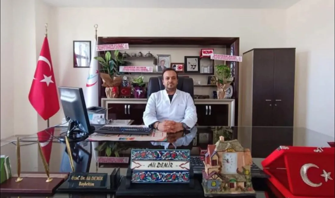 Sağlık sorunları nedeniyle görevinden ayrıldığını açıklayan Yerköy Devlet Hastanesi Başhekimi