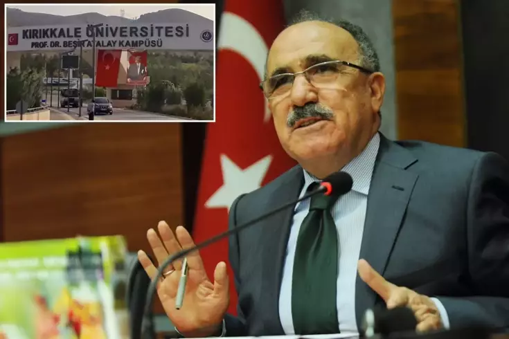 Kıyafet ile tanınan Beşir Atalay'ın adı Kırıkkale Üniversitesi'nden silindi. "Beşir