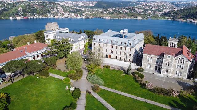 Boğaziçi Üniversitesi'nde 154 yıllık tarihi yurt binası olan Hamlin Hall'ın
