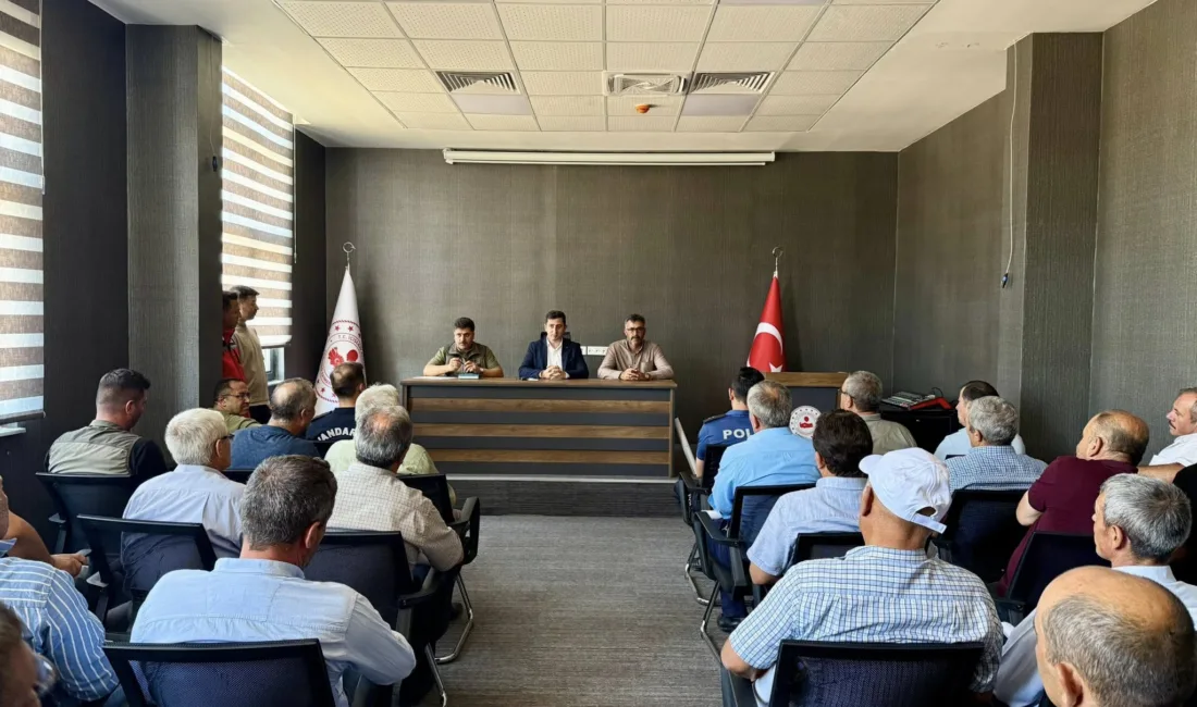  Çiçekdağı Kaymakamı Murat Görmüş ve Kırşehir DKMP İl Müdürü