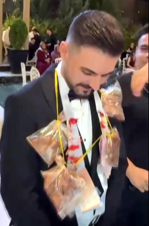 Damada altın yerine beşibiryerde pirzola taktı