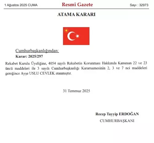 YÖK Başkanlığı'na yeniden Erol Özvar getirildi