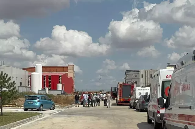 Anestezi gazı üretim fabrikasında patlama! 2 işçi hayatını kaybetti