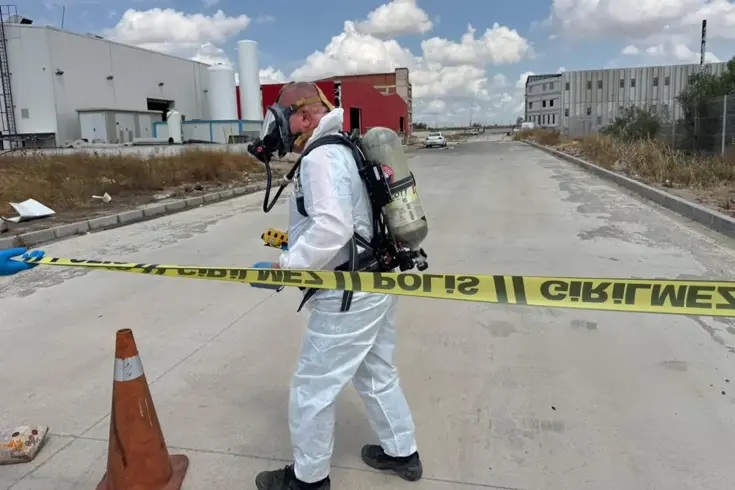 Ergene ilçesinde bulunan anestezi gazı üretim fabrikasında meydana gelen kazan