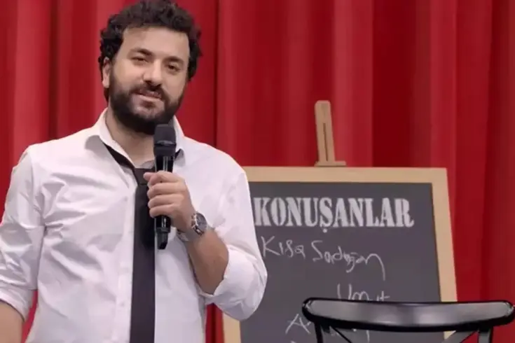 Hasan Can Kaya, who hosts the program Speaking on Exxen