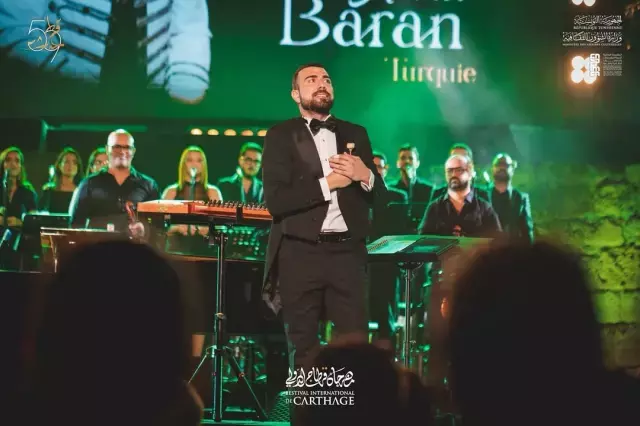 Kartaca Uluslararası Festivali'nde Türk sanatçılar salonu ayağa kaldırdı