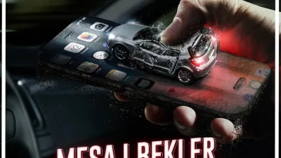 Yozgat Valiliği, trafikte cep telefonu kullanımının risklerine dikkat çekerek sürücüleri