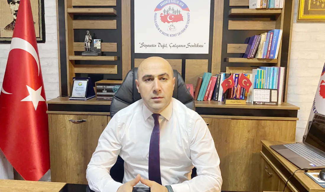  Anadolu Sağlık Sen Genel Başkanı Necip Taşkın, TÜİK’in açıkladığı