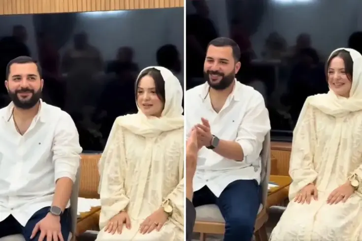 Bir gelin, nikah akdinde sevgi, sadakat, huzur ve saygı gibi