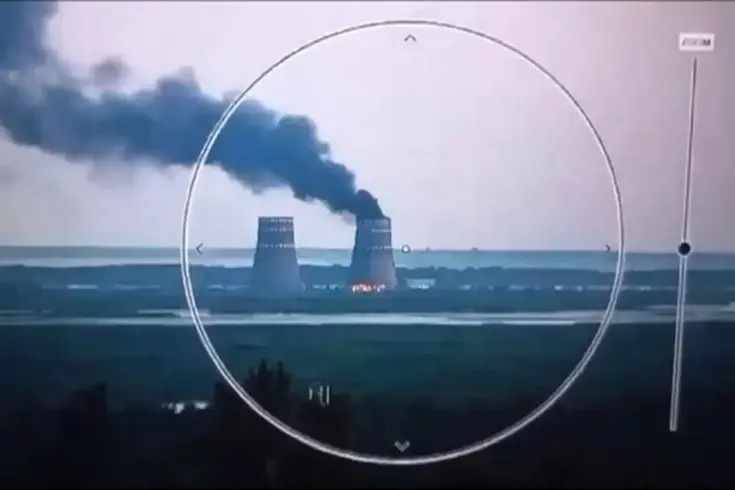 Rusya, Zaporijya Nükleer Santrali'ndeki bir tesisine saldırdı. Tesis, topçu ateşi