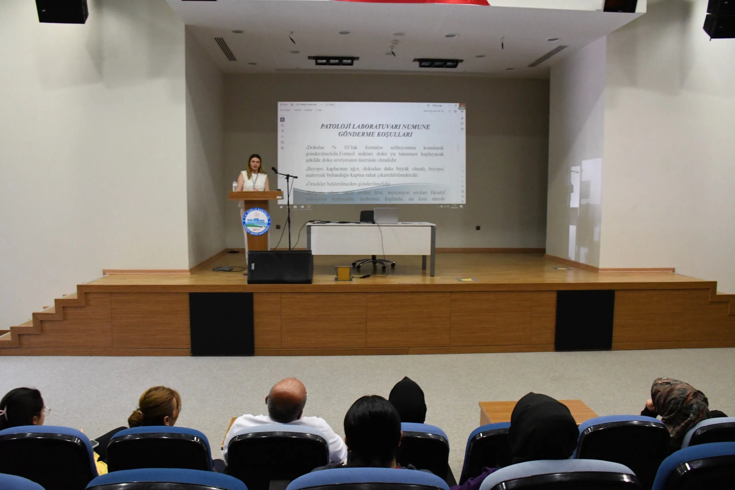 Uzman Dr. F. Selin Görücü, Yozgat Şehir Hastanesi’nde patoloji numune