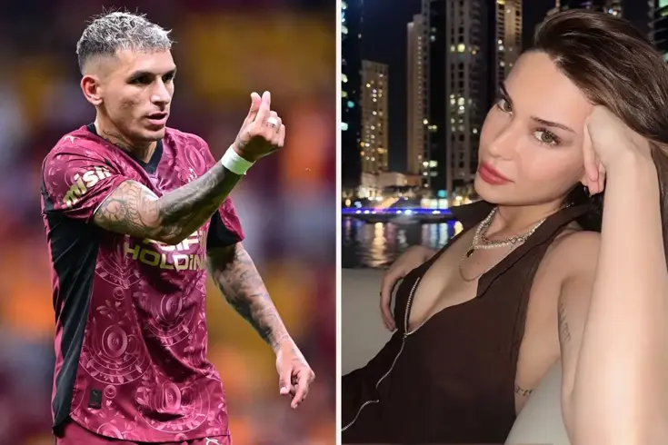 Galatasaraylı Uruguaylı futbolcu Lucas Torreira ile oyuncu Devrim Özkan, ilişkilerine