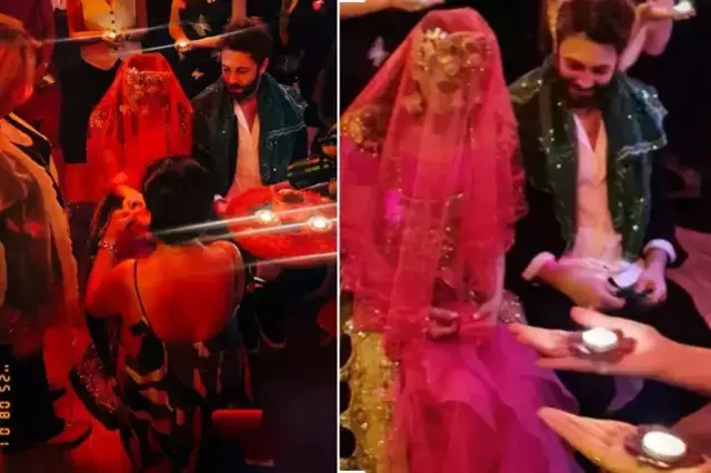 14 yıllık arkadaşlık aşka dönüştü! Sitare Akbaş gelin oldu