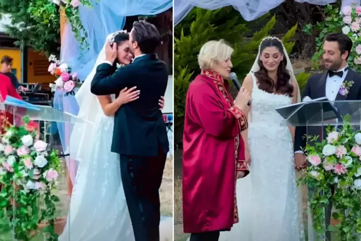 Sitare Akbaş ile Cengiz Orhonlu, nişan ve geleneksel kına gecesi